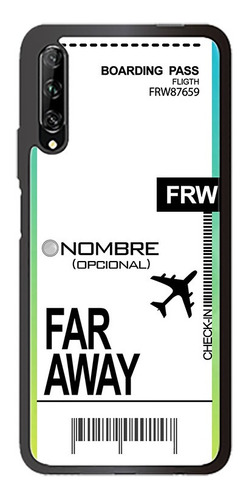 Funda Y9 Y9s Y9 Prime Honor 9x Avion Far Away  Personalizada