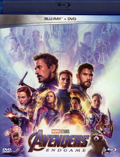 Avengers: Endgame Película Blu-ray + Dvd