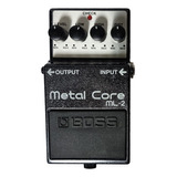 Pedal Boss Distorção Metal Core Ml-2 High Gain Para Guitarra