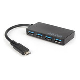 Hub Usb Tipo C 3.0 Para Macbook Air Touch Bar 4 Puertos