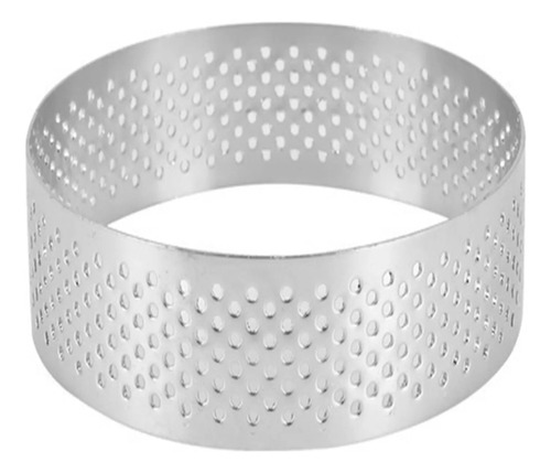Paquete De 10 Aros For Tarta De Acero Inoxidable, Borde De