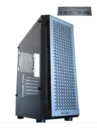 Caja Gabinete Chasis Computador Gamer Torre Vidrio Templado 