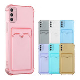 Capa Silicone Porta Cartao Para Samsung Galaxy S20 Fe