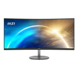 Monitor Msi Pro Mp341cq 34  3440x1440 Va 100hz Tuv 4ms Dp Hd