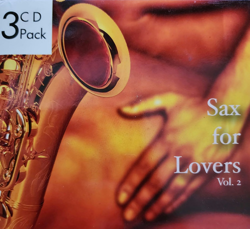 Cd Sax For Lovers Vol 2 - Saxofon - 3cds Millenium Orchestra