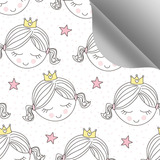 Papel De Parede Autocolante Quarto Princess Princesas 3.5m