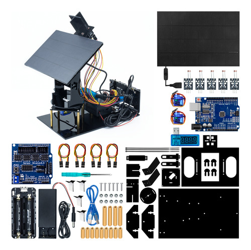 Kit De Sistema De Seguimiento Solar Inteligente Para Arduino