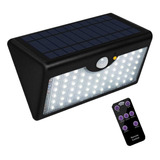 Luz De Energía Solar Brillante Con Sensor De Movimiento Para