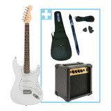 Combo Guitarra Electrica + Amplificador G10 10 Watt + Acc.