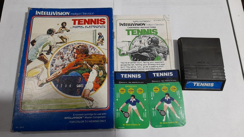 Videojuego Tennis En Caja Para Intellivision