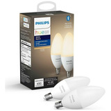 Set X2 Bombilla Led Inteligente Philips Hue Color Blanco