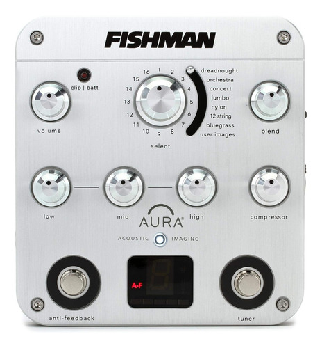 Pedal Fishman Pré-amp Aura Spectrum Di Solicite Desconto