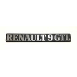 Insignia Emblema Leyenda Baul Porton Renault 9 Gtl Original
