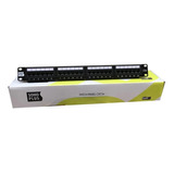 Patch Panel 24 Portas Cat5e Furukawa Soho Rack 19 Network