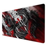 Mousepad Gamer Speed Extra Grande 90x40 Dragão Cartoon Dark