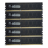 Kit 5 Memórias Ram 4gb Ddr3 1600mhz Computador Pc Desktop 