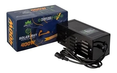 Ballast Solar Ray 400w - Plug And Play - Grow Genetics