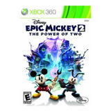 Jogo Disney Epic Mickey 2 Xbox 360 Original - Seminovo