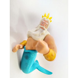 Rey Triton Sin Tridente  La Sirenita Vintage Disney 