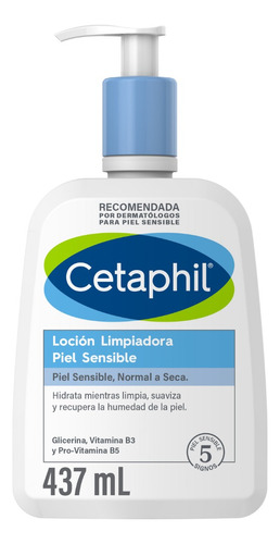 Cetaphil Loción Limpiadora Para Piel Sensible 473ml