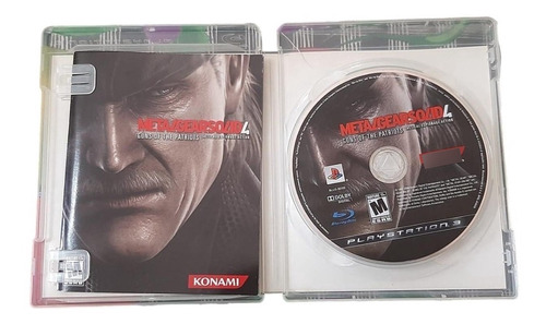 Video Juego Disco Físico Metal Gear Solid 4 Ps3