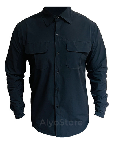 Camisa Outdoor Tactel Nylon +uv Pro Secado Rápido Hombre