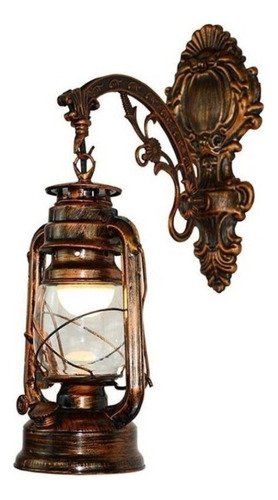 Lámpara De Pared Led Vintage Barn Lantern Wall