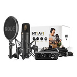 Kit Estudio Rode Con Interfaz De Audio Ai-1 + Micrófono Nt1