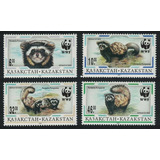 1997 Wwf Fauna- Turón Europeo- Kazajistán (sellos) Mint