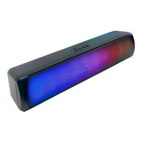 Barra De Sonido Led Luz Rgb Para Pc Tv Bluetooth Alámbrica