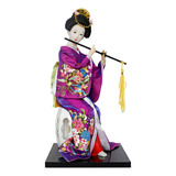 Figuras En Miniatura De Muñeca Geisha Japonesa Para Bar,