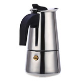 Cafeteira Italiana Expresso 300ml 6 Xícaras Aço Inox