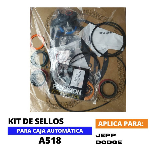 Kit De Sellos Caja A518, Dodge Ram / Grand Cherokee / Dakota Foto 3