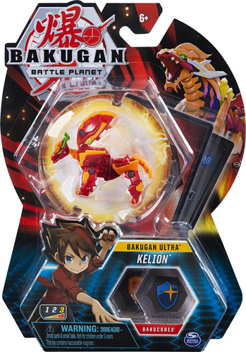 Bakugan Ultra, Kelion, Figura De Acción Coleccionable De 3.0