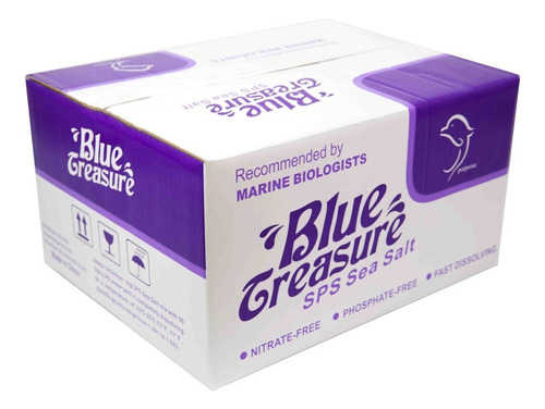 Sal Blue Treasure Sps Sea Salt 20kg (caixa)