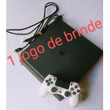 Play 4 Slim Pouco Uso, Com Controle,câmera, Fone +jogo