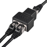 Adaptador Duplicador Splitter Rj45 Rede Lan Ethernet Y T