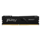 Memoria Ddr4 16gb Kingston Fury Beast 3200mhz Black