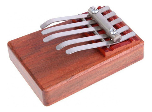 Piano Kalimba Thumb De 5 Teclas Con Cuerpo De Madera De Alta