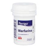 Warfarina 5 Mg Frasco Con 25 Tabletas - Rx