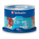 Cd Virgen Torre 50 Und. Imprimible Cd-r 80min/700mb Verbatim