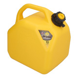 Bidon De Combustible Profesional Amarillo De 10 Litros