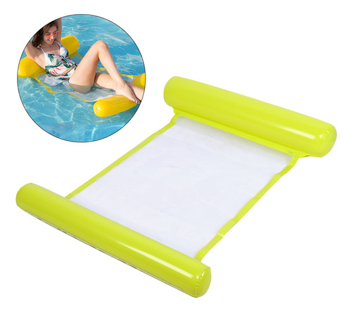 Cadeira Flutuante Para Piscina, Cama De Água Inflável Portát