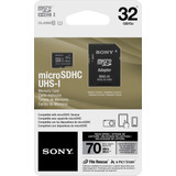Sony Memoria Micro Sdhc 32gb C-10 C/adapt 70mb/s Sr32uy2a/tq