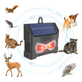 Repelente De Animales Electrónico Solar Ultrasónico