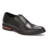 Zapato De Vestir Andrea Men Piel Acojinado Para Hombre Negro