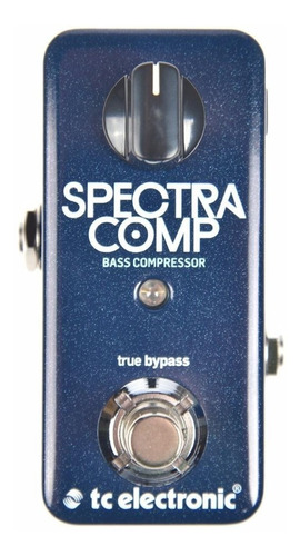 Pedal T.c. Para Bajo Spectracomp Bass Comp Color Azul