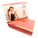 Perfume Pink Sexy Para Dama Incluye Cremas Gel Y Un Portador