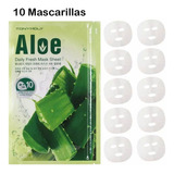 Set De Mascarillas Aloe Vera Hidratante Y Calmante Tonymoly
