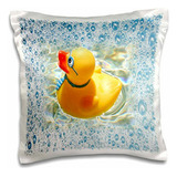 Fundas De Almohada De Patito De Goma En Baño De Burbujas - 1